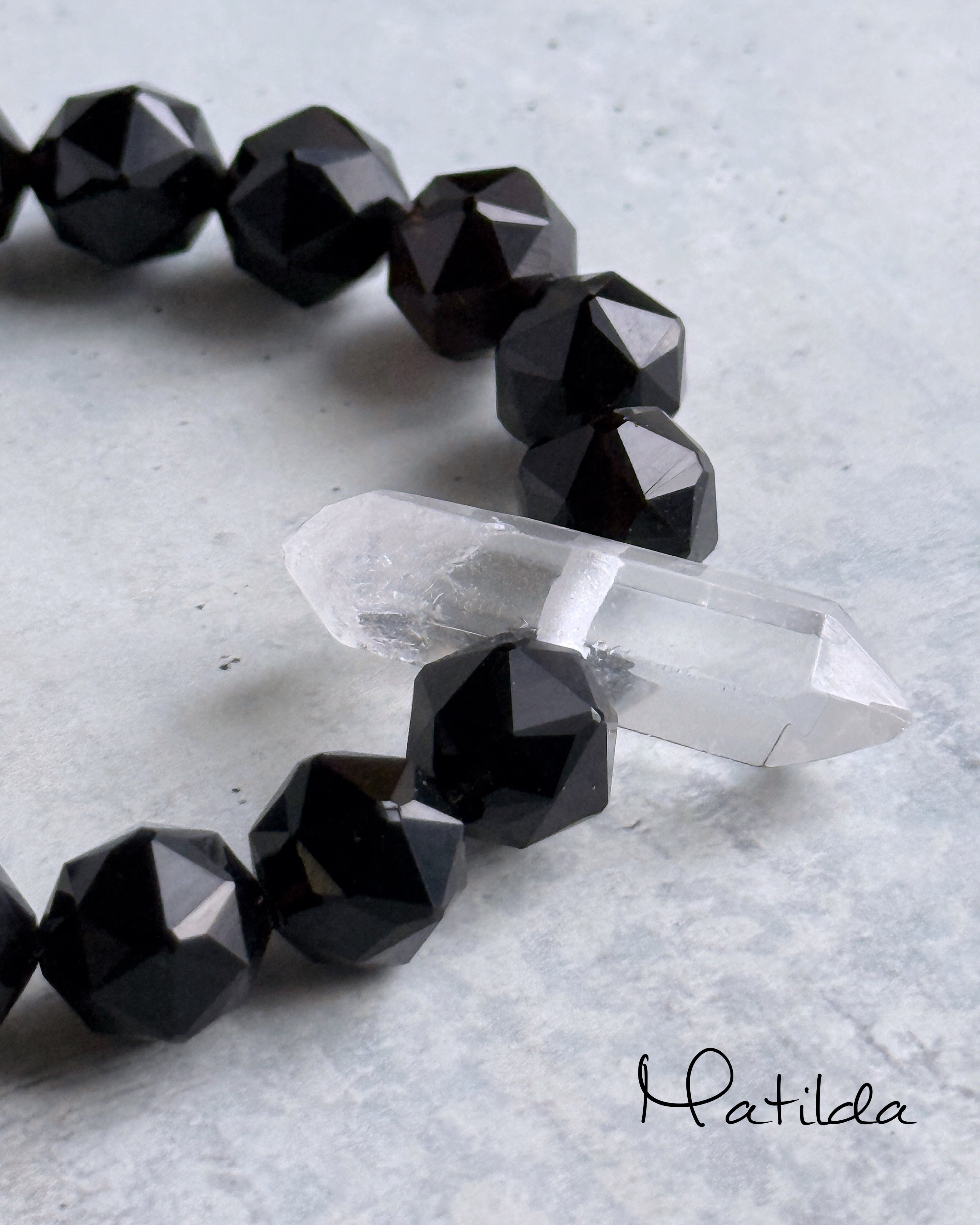 Morion bracelet(クォーツ)