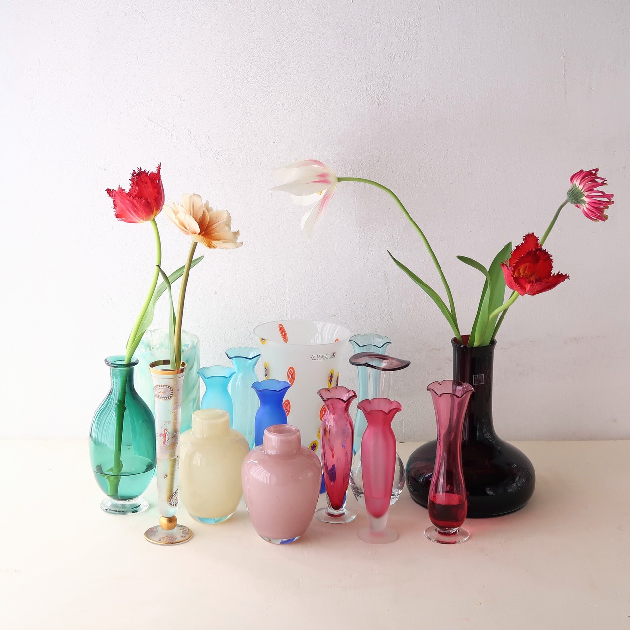 毛並のような花瓶