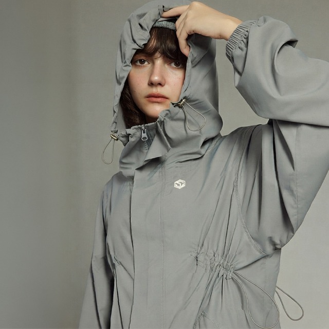 Utility hooded coat A00250