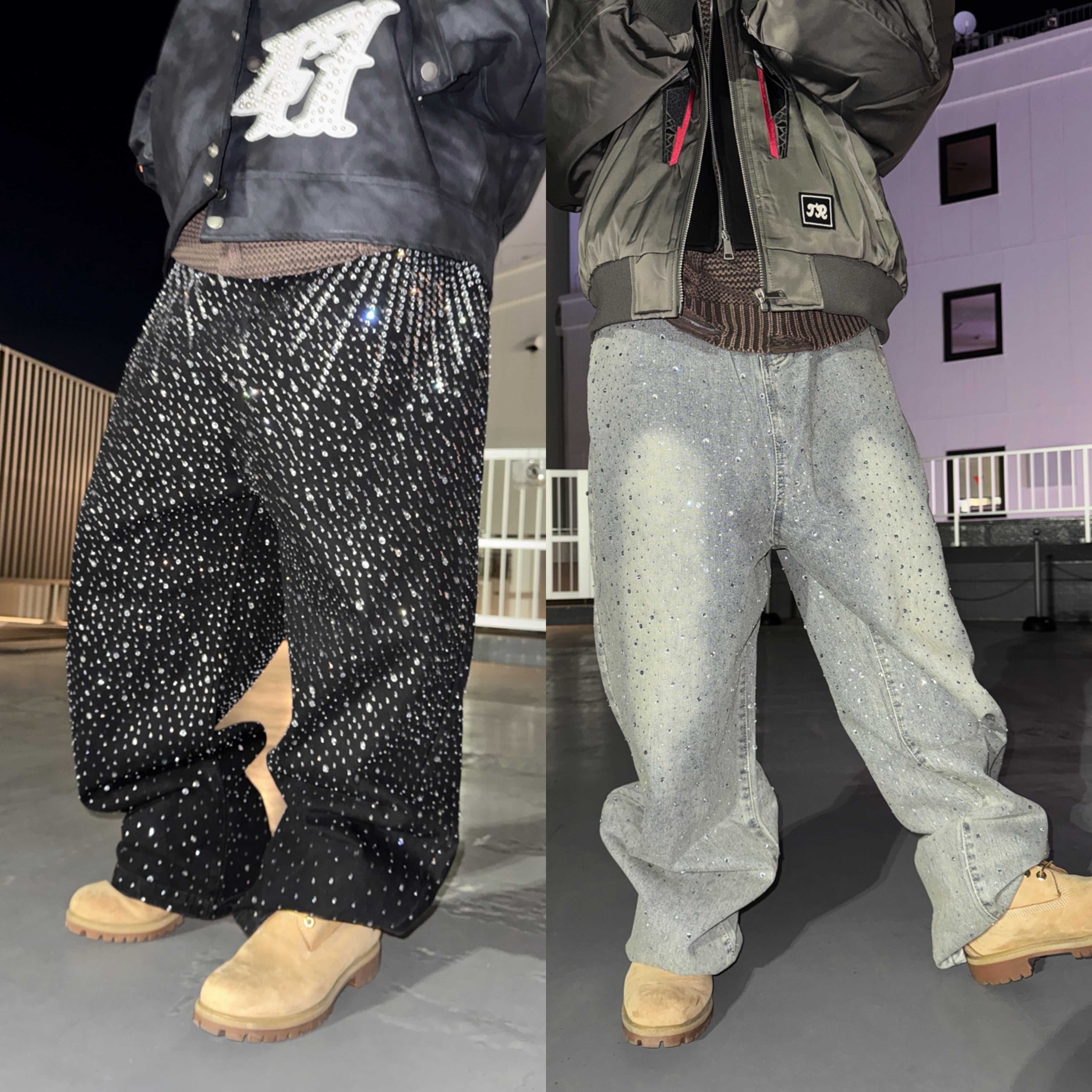 デニム | 韓国系ユニセックスTHICC サブカル系PSYNYXX