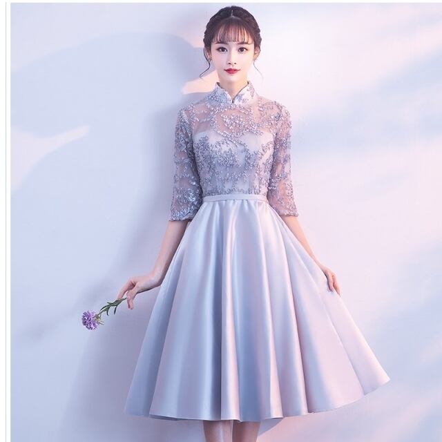 カラードレス カクテルドレス ロングドレス パーティードレス 発表会