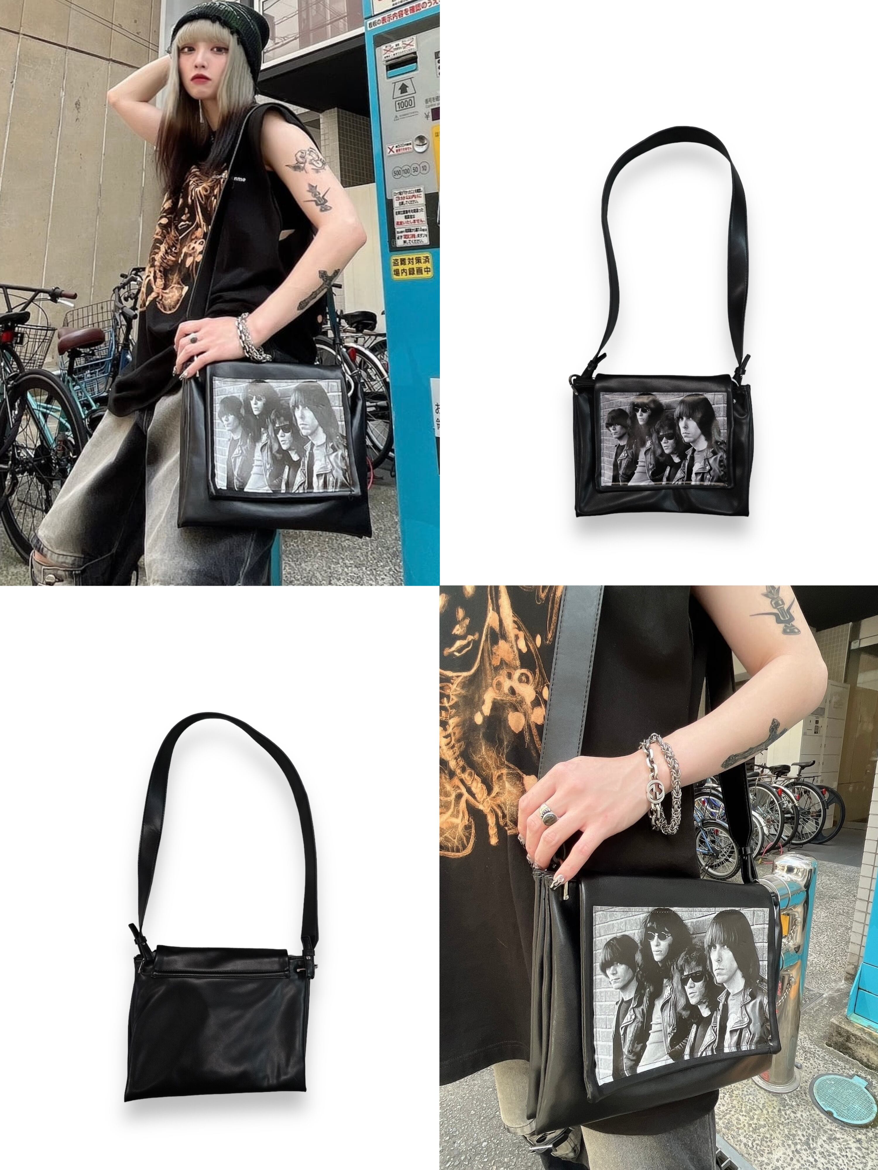 TZ killer】punk band print bag | OVERTURE WEB SHOP