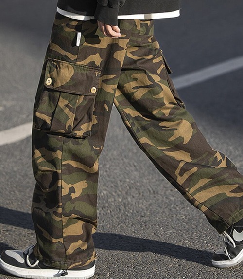 camouflage cargo pants HD0139