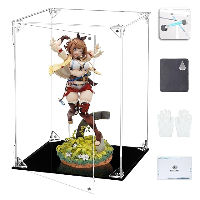 COOLTAKU フィギュアケース UVカット アクリル マグネット式 磁石付き