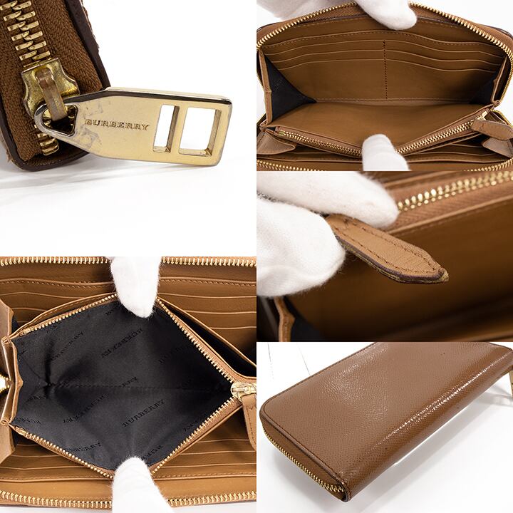 BURBERRY　長財布　　美品 バーバリー(BURBERRY) アウトレット レディース長財布 | 通販・人気