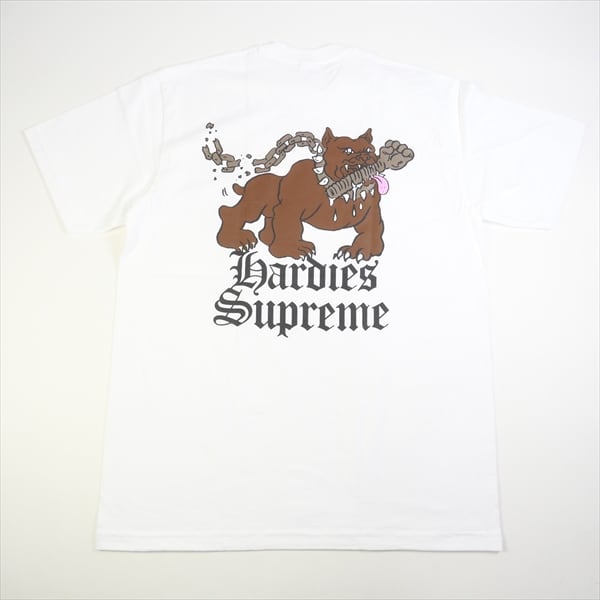 新品 白色 Ｌサイズ supreme Hardies dog tee Tシャツ
