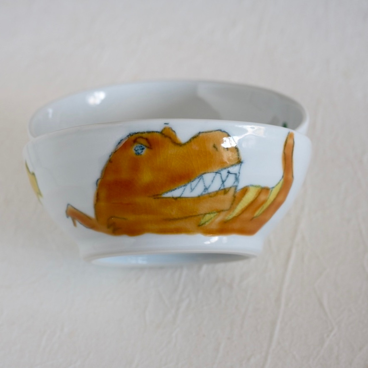 村田菜穂美作 ボウル 小 「恐竜」