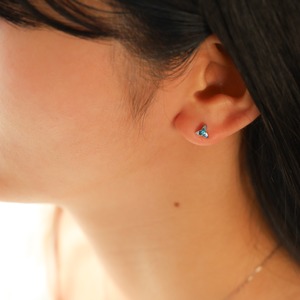 〈再入荷〉パライバトルマリンPtピアス【WEB限定】54622