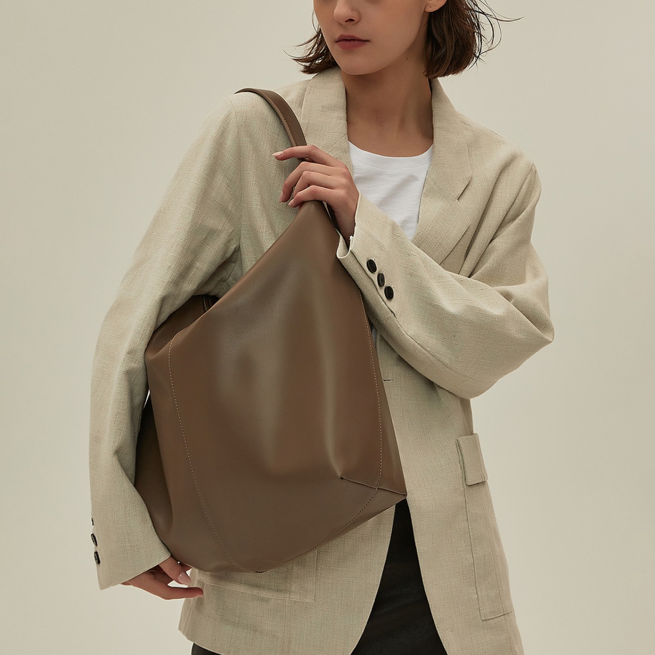 Zipper Tote Bag　T6079