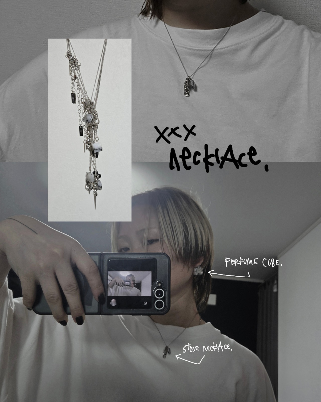 stone ××× necklAce.【一点モノ】 - 8