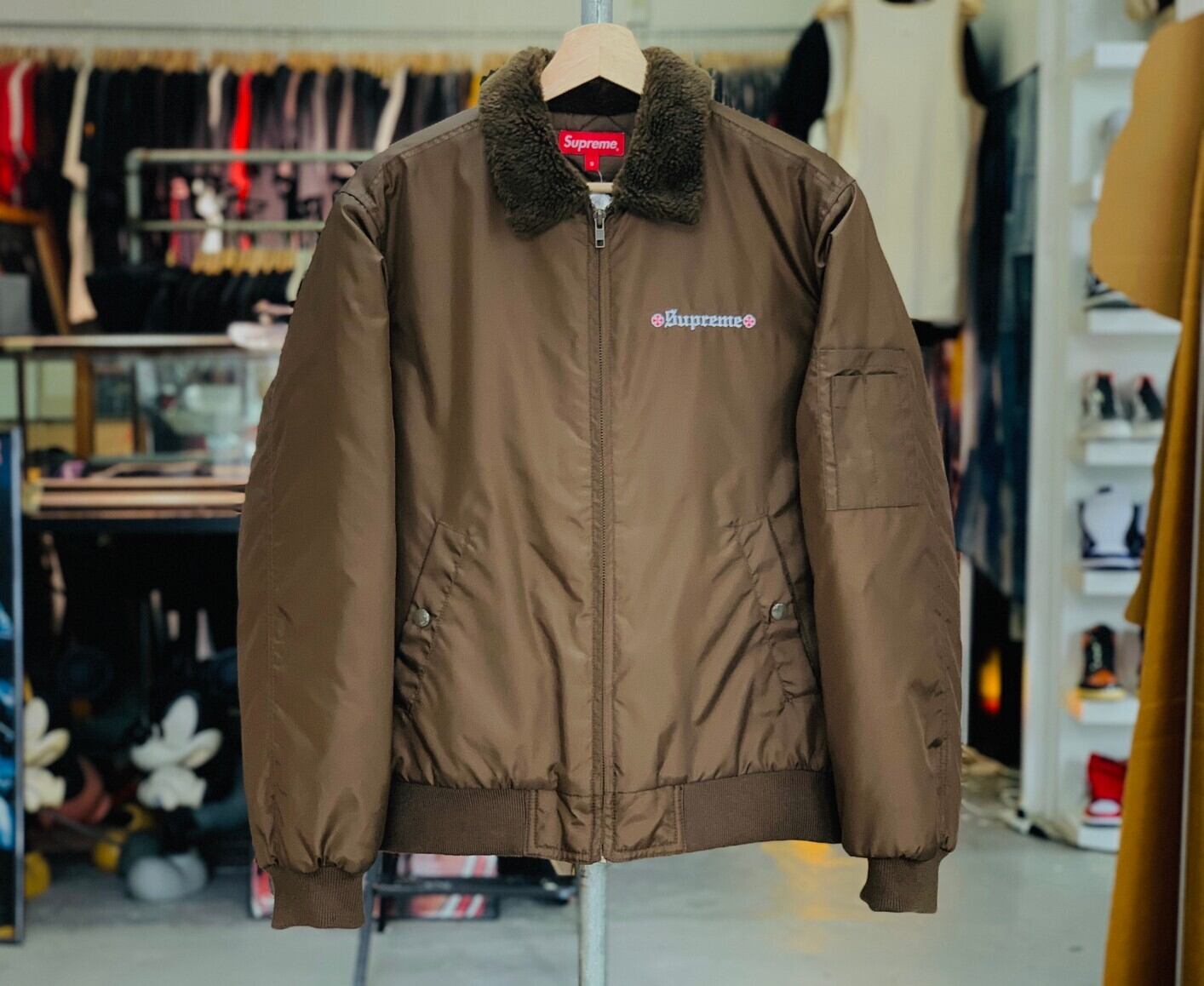 supreme independent bomber jacket シュプリーム