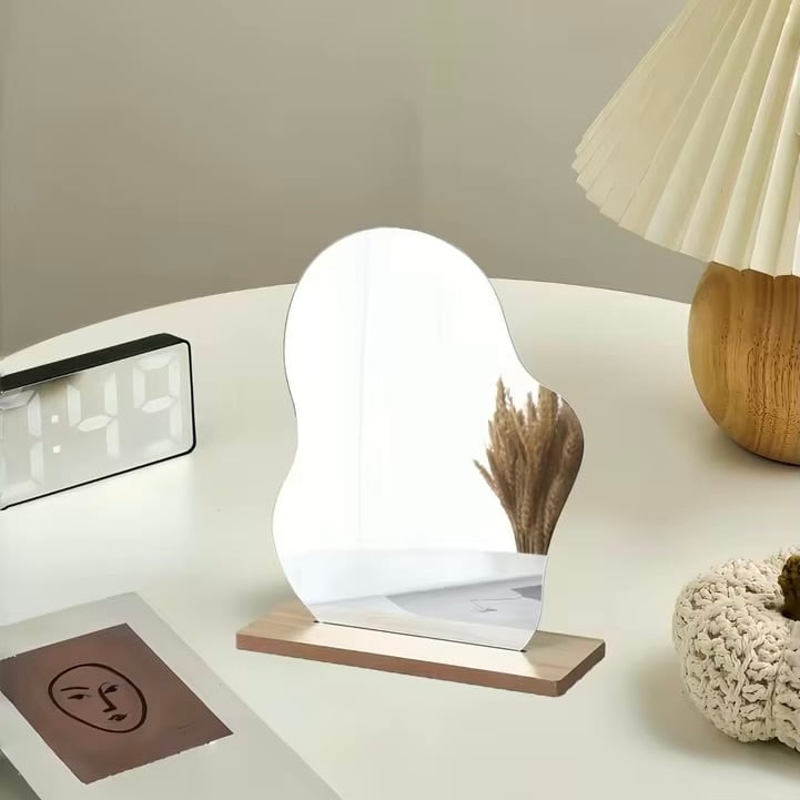 ウェーブミラー |お洒落なデザイン