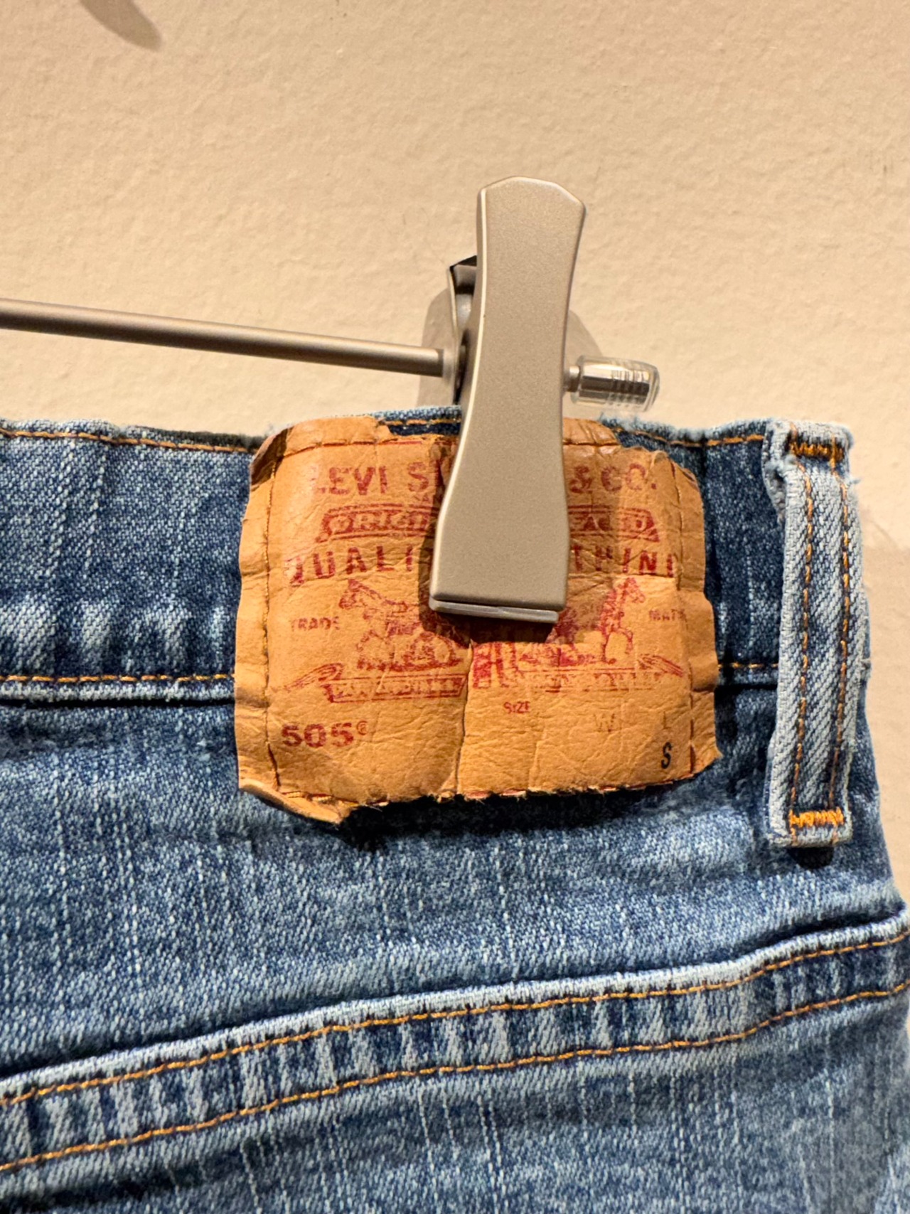 80s USA製 Levi's（リーバイス）505 レディース イージーデニムパンツ
（1987年2月製造 / MADE IN U.S.A.）