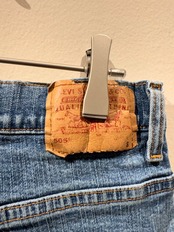 80s USA製 Levi's（リーバイス）505 レディース イージーデニムパンツ
（1987年2月製造 / MADE IN U.S.A.）