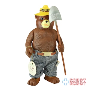 Dakin スモーキー・ベア ソフビ・フィギュア (アドバタイジング) 紙タグ付き