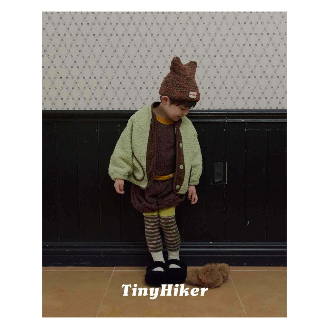 【取寄】Tiny Hiker パンプキンブルマー|冬服|韓国子供服