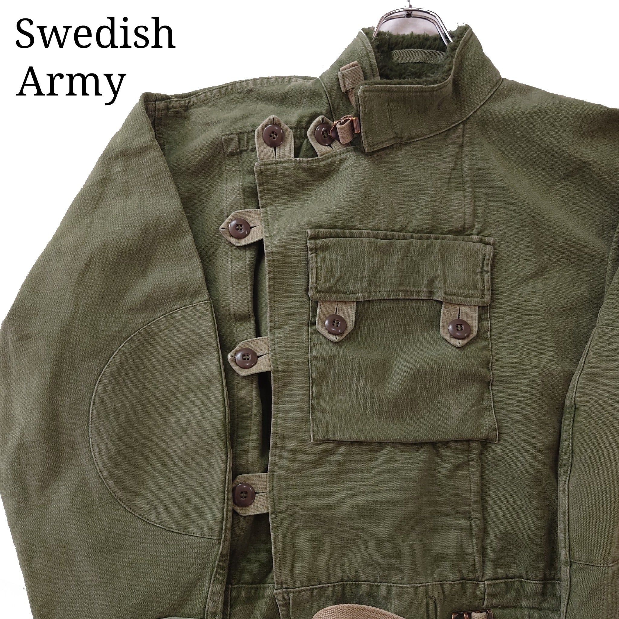 1950sスウェーデン軍　ミリタリーワークジャケット