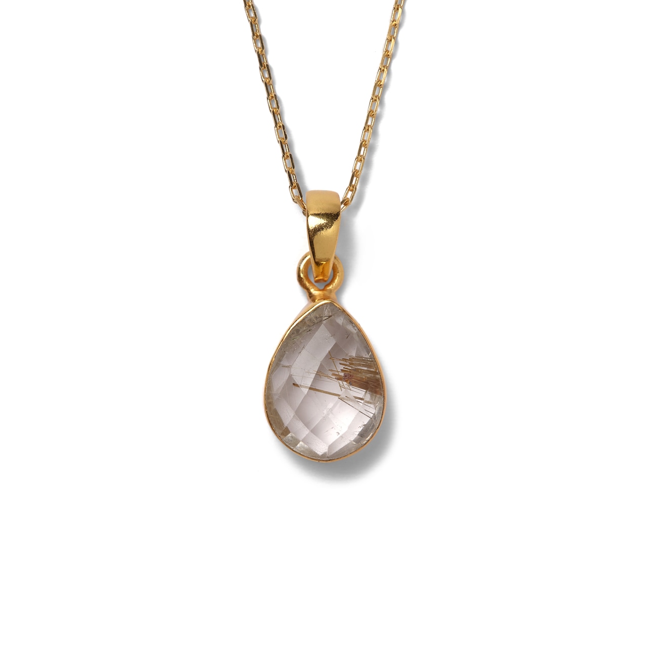 【MARKET】SINGLE STONE NECKLACE 0158