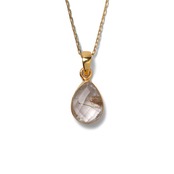 【MARKET】SINGLE STONE NECKLACE 0158