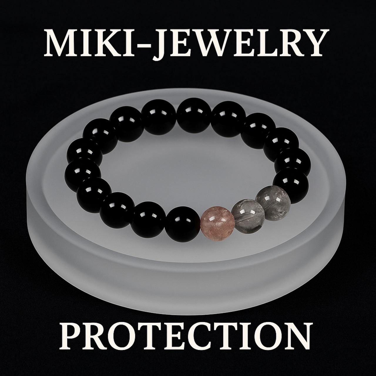 「邪気を跳ね返す守護の石」 あなたを守る プロテクションストーン MIKI-JEWERLRY【プロテクション12mm】Protection