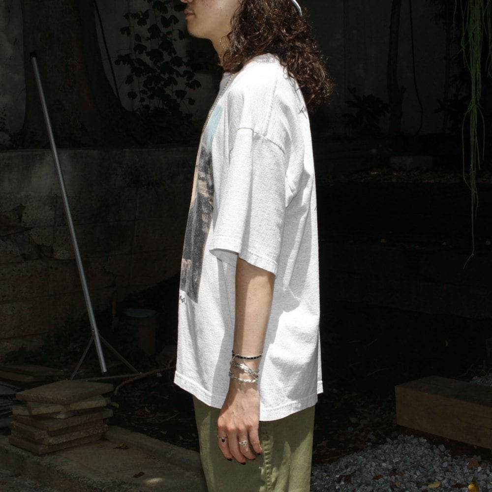 Mr. Bean Vintage Mona Lisa Parody T-shirt [Mr. Bean] [Late 1990s