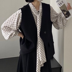 シングルレトロスーツベスト W01215