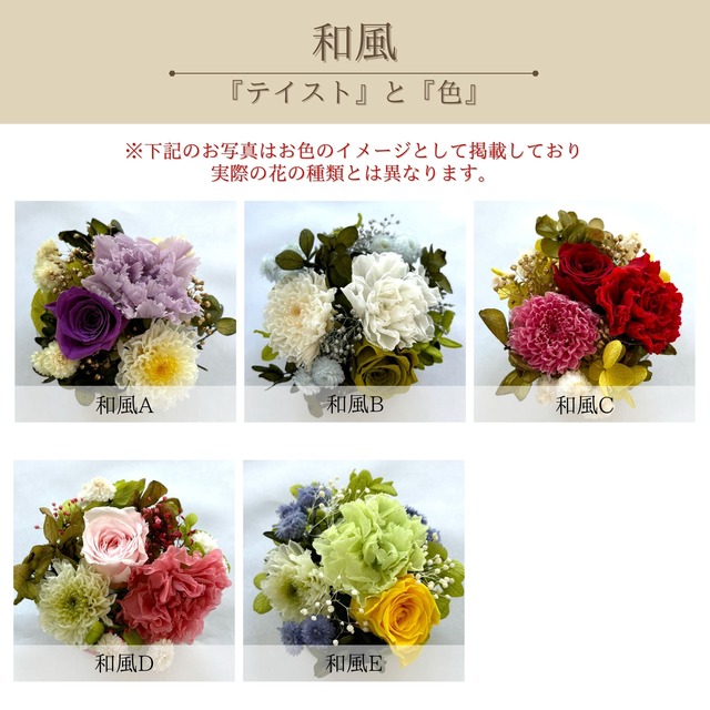 【プリザーブドフラワー】フレームフラワー｜両親贈呈品、子育て感謝状