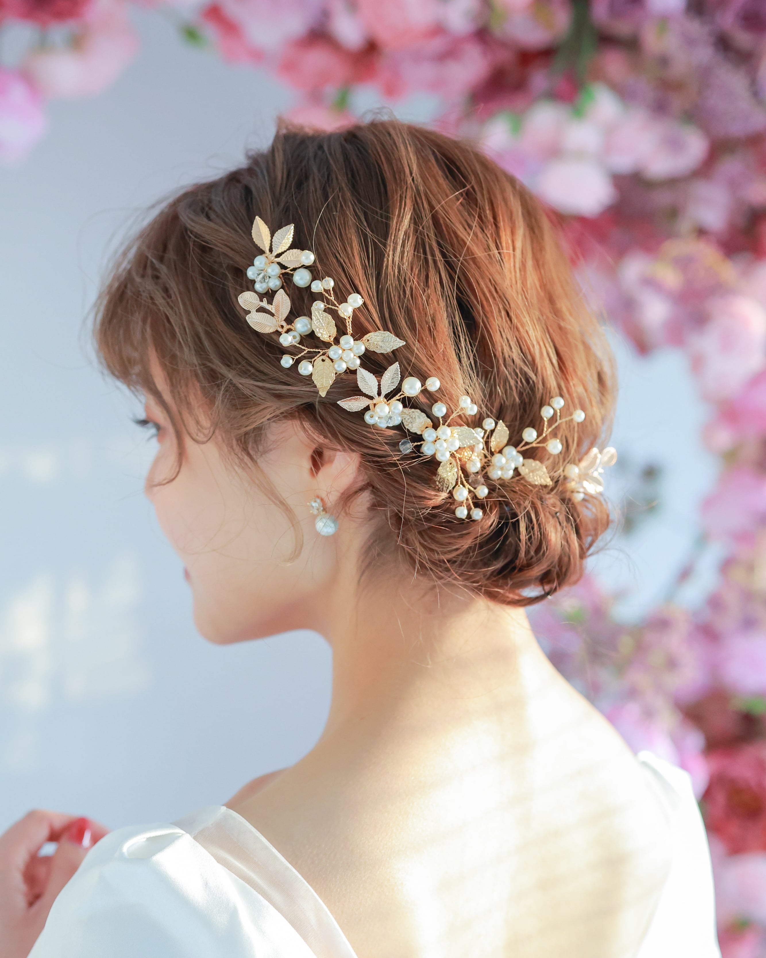 ブライダルパールフラワーピン7本セット 【AH2403-09】 | ブライダル