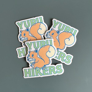 YURU HIKERS ステッカー〈防水加工〉