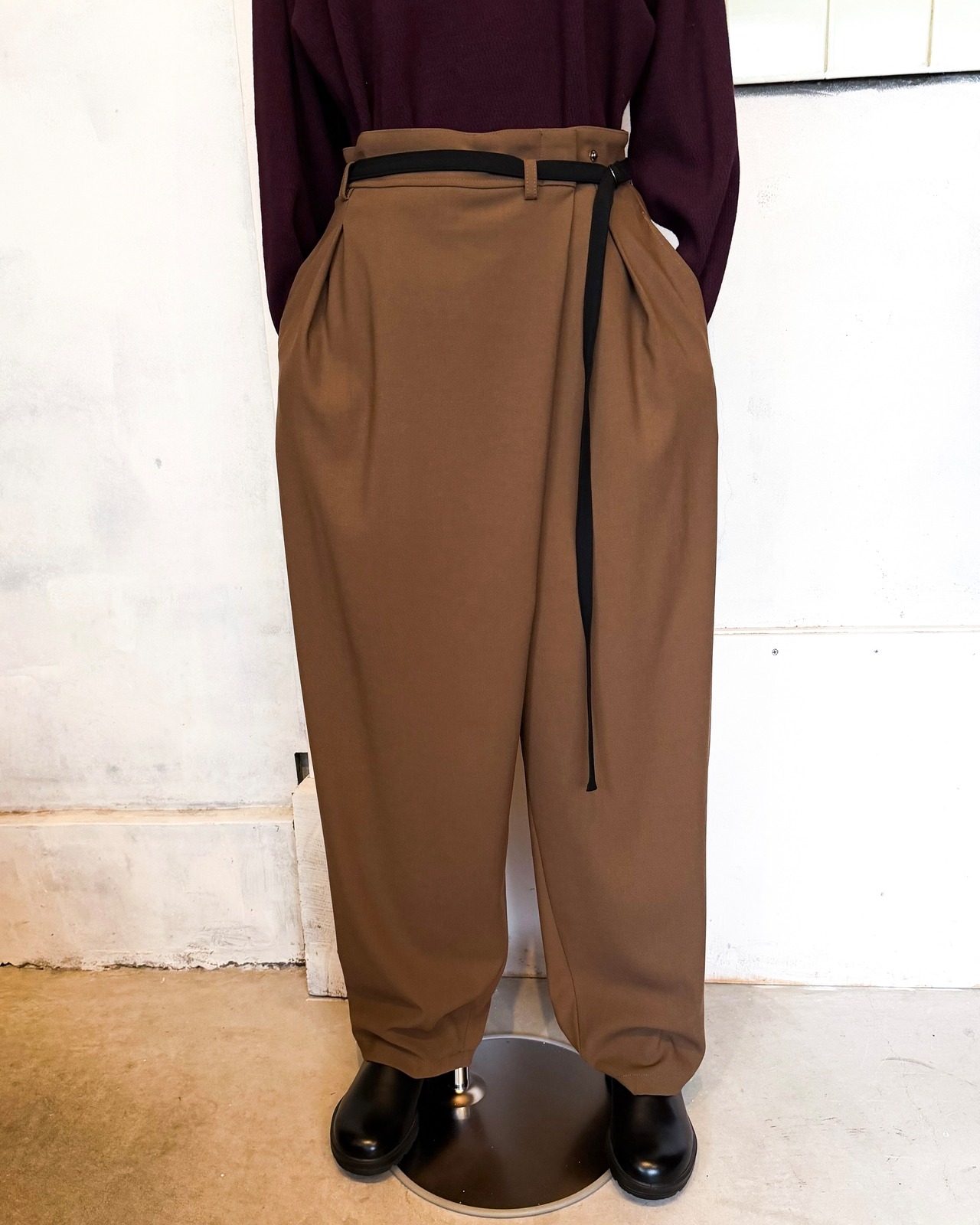 【SIWALY fluid WOMEN】WRAPPED PANTS