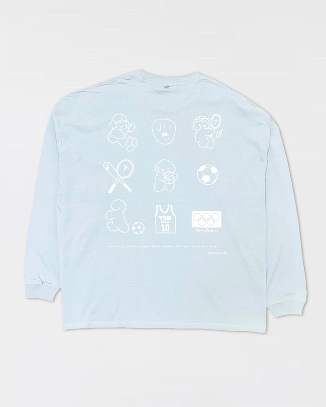 Sports long sleeve shirts Blue