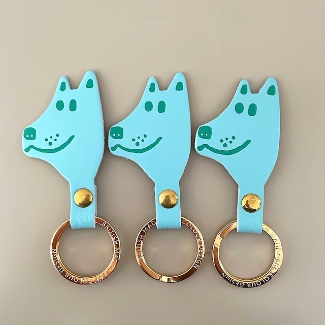 Ark Colour Design "Dog Head Key Fob" キーホルダー 犬 いぬ イヌ