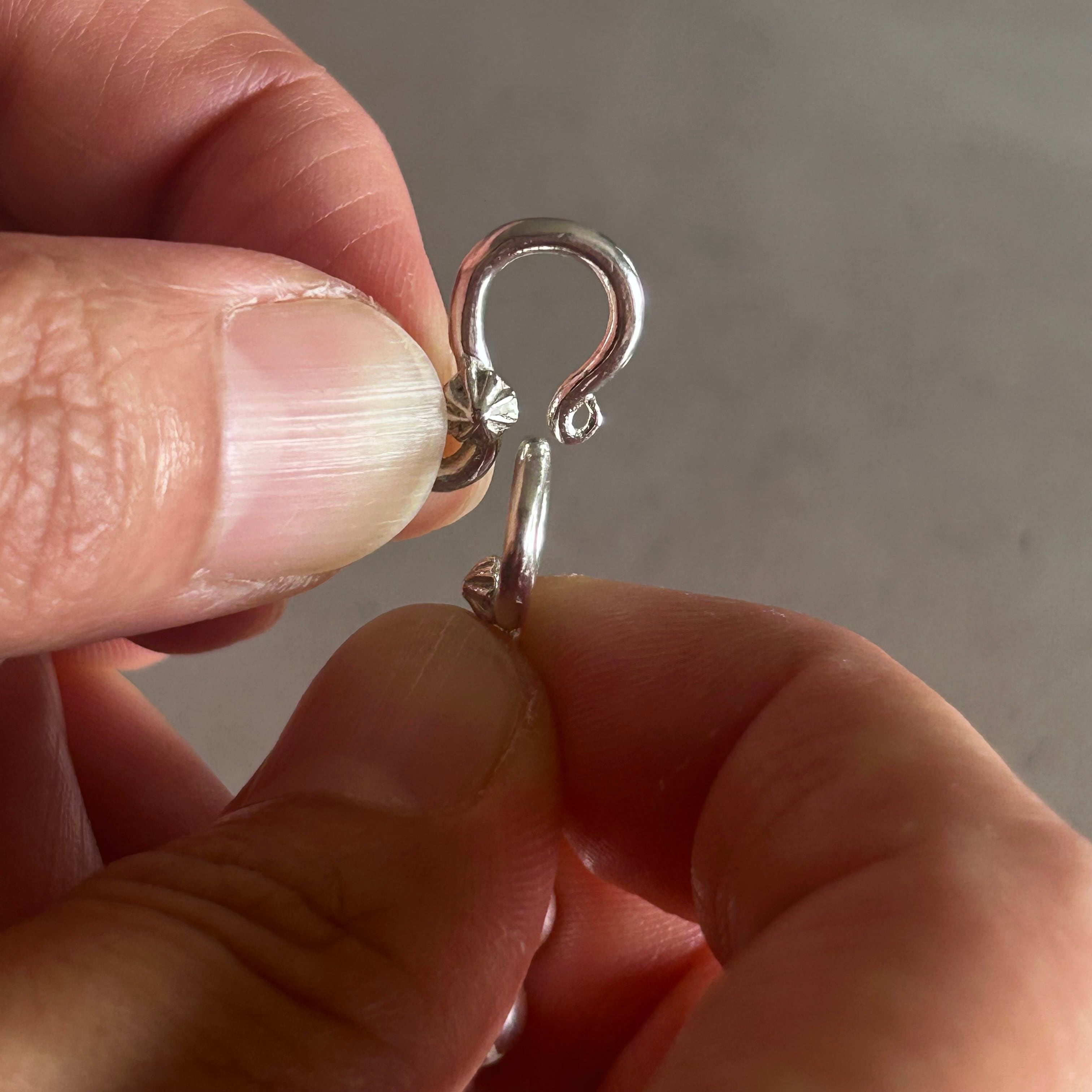 6㍉40㌢いぶし Navajo Pearl Necklace 6㍉40㌢いぶし Navajo Pearl