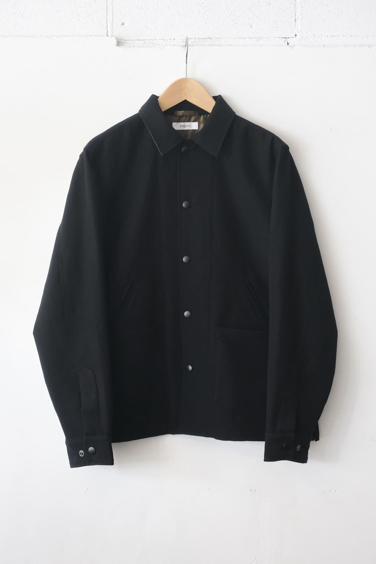 FUJITO CPO Jacket 'Tom' Black,Olive Green