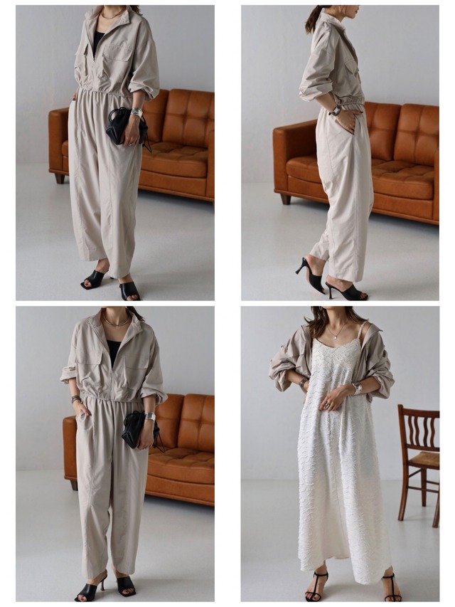 ショート丈フラップポケットブルゾン