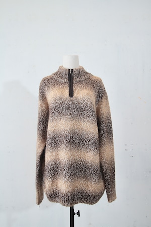 90s germany half zip sweater