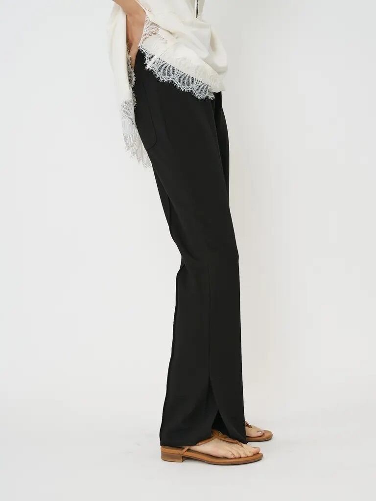 CHIGNON】ソフトリブフレアパンツ 3861-069GL | MIEL select shop