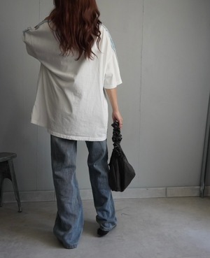 【unused.lab】Sideline denim patch CS/Blue