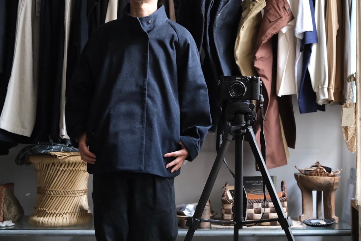 MITTAN ( ミタン / ミッタン ) JK-77 NMウールOCツイルジャケット 紺黒