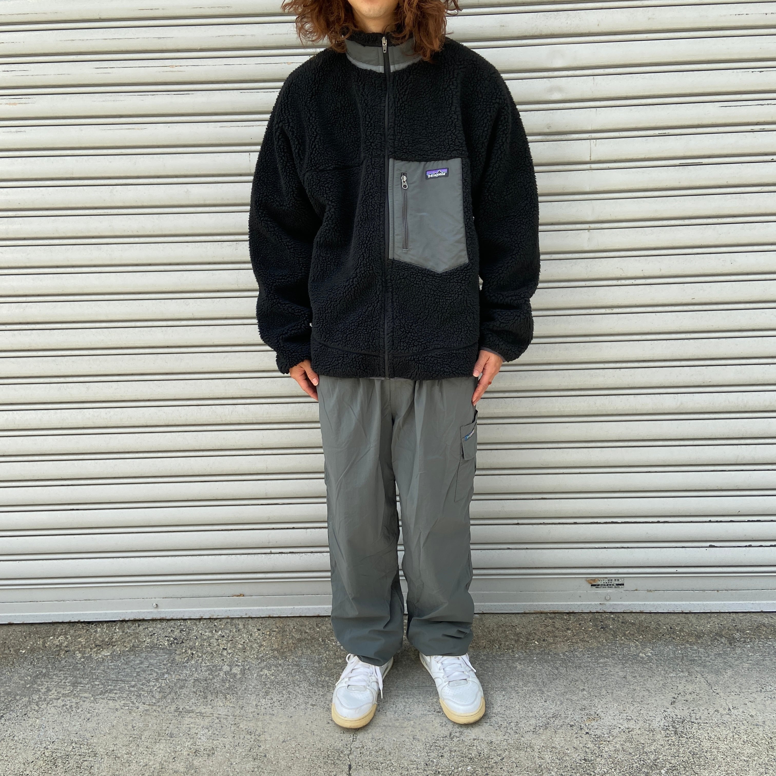 パタゴニア レトロXジャケット L Patagonia Retro 黒 フリース