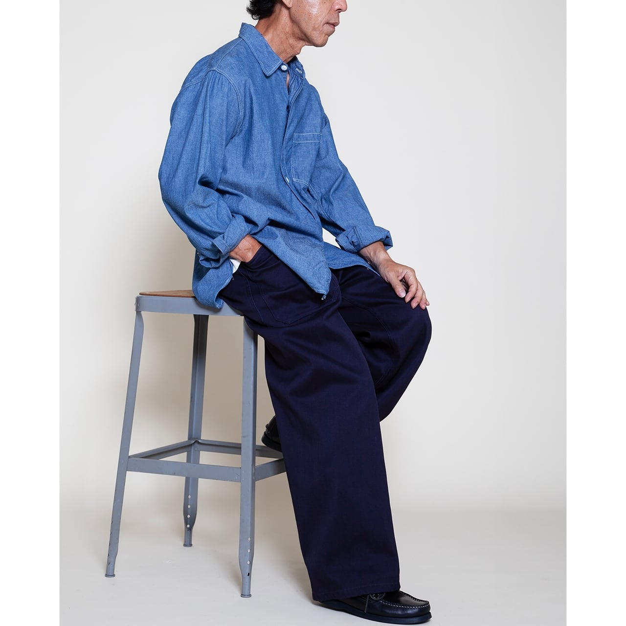 FATIGUE SLACKS(THE CORONA UTILITY) / UTILITY NAVY SLACKS Corona