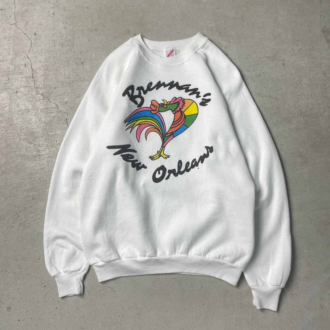 90年代 USA製 Breman's New Orleans スウェットシャツ レストラン