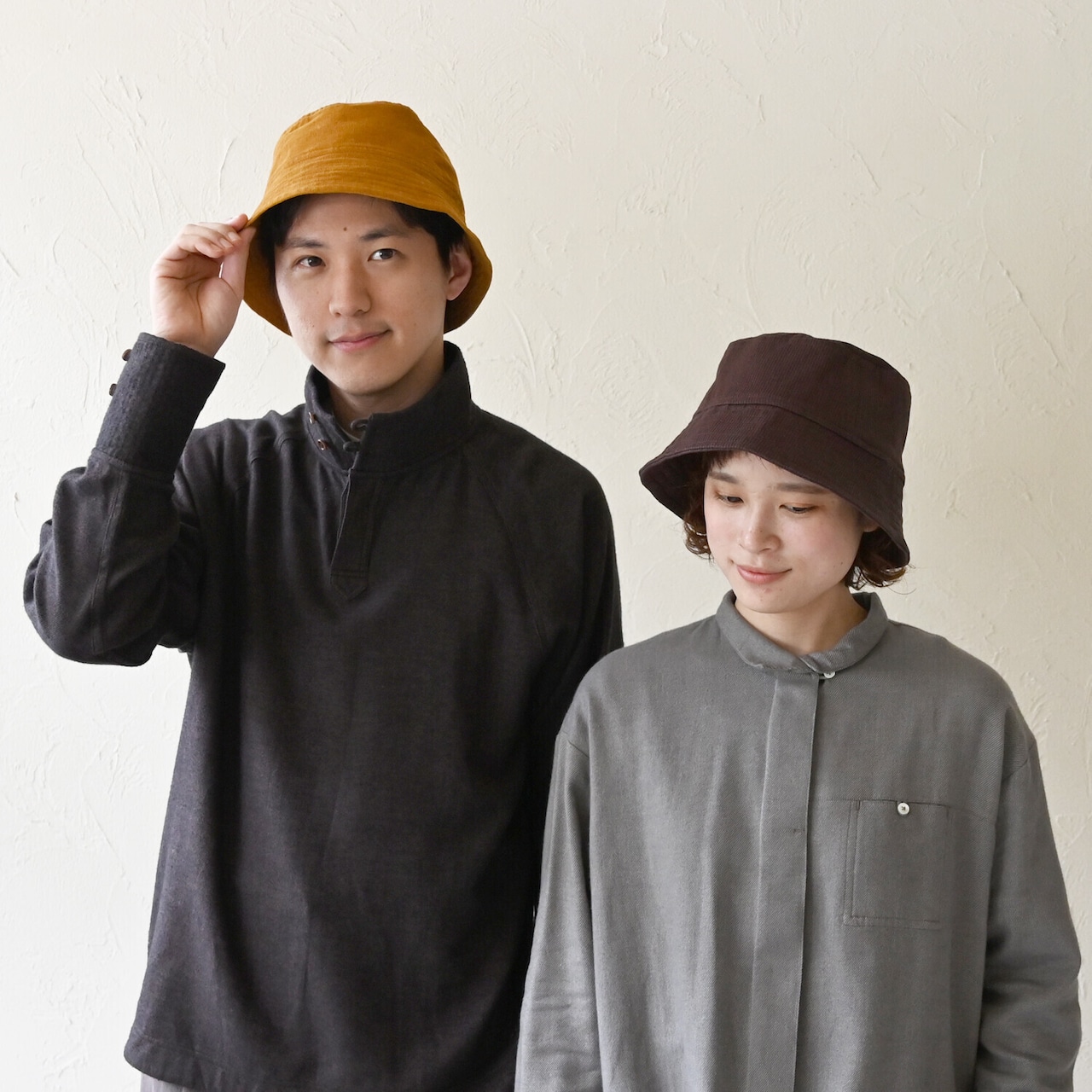 【フェアトレード】エシカルオーガニックコットン ユニセックスリバーシブルハット