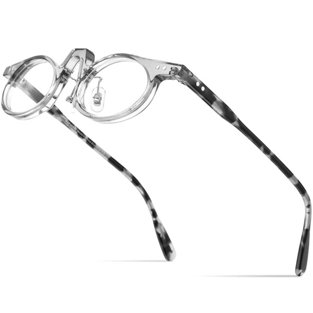 【TR0375】Fashionable Small Oval Frame Glasses