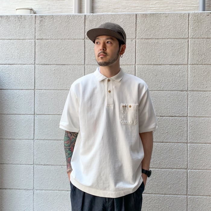 Nigel Cabourn / NEW RIBBON POLO (ナイジェルケーボン ポロシャツ)