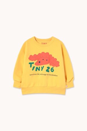 TINY COTTONS / RED DOG GRAPHIC SWEATSHIRT (soft yellow) 26SS