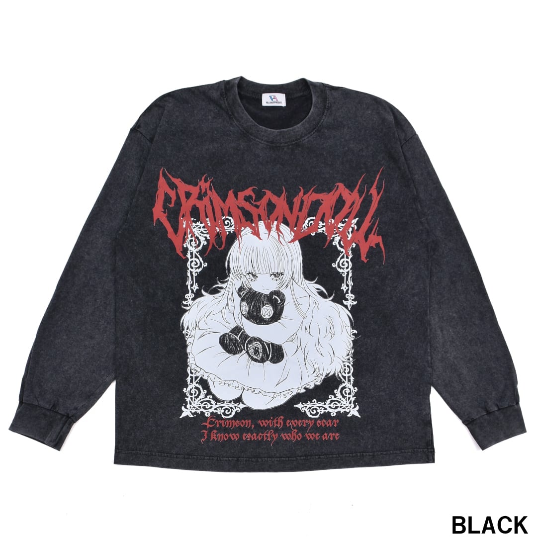 7/26 完売BLACK再入荷！】DOLL GIRLウォッシュロンT