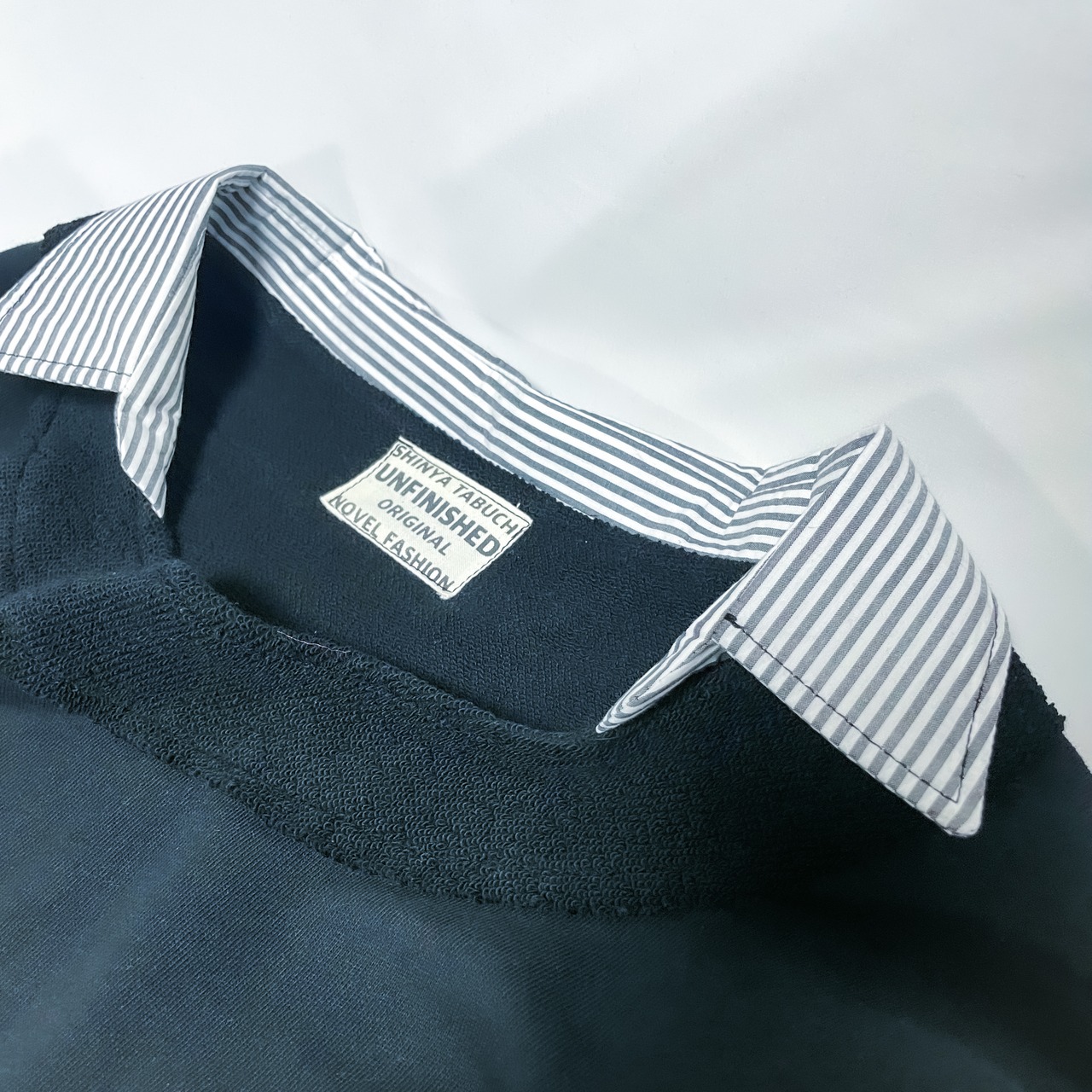 UNFINISHEDレイヤードガーゼシャツトレーナー2023022