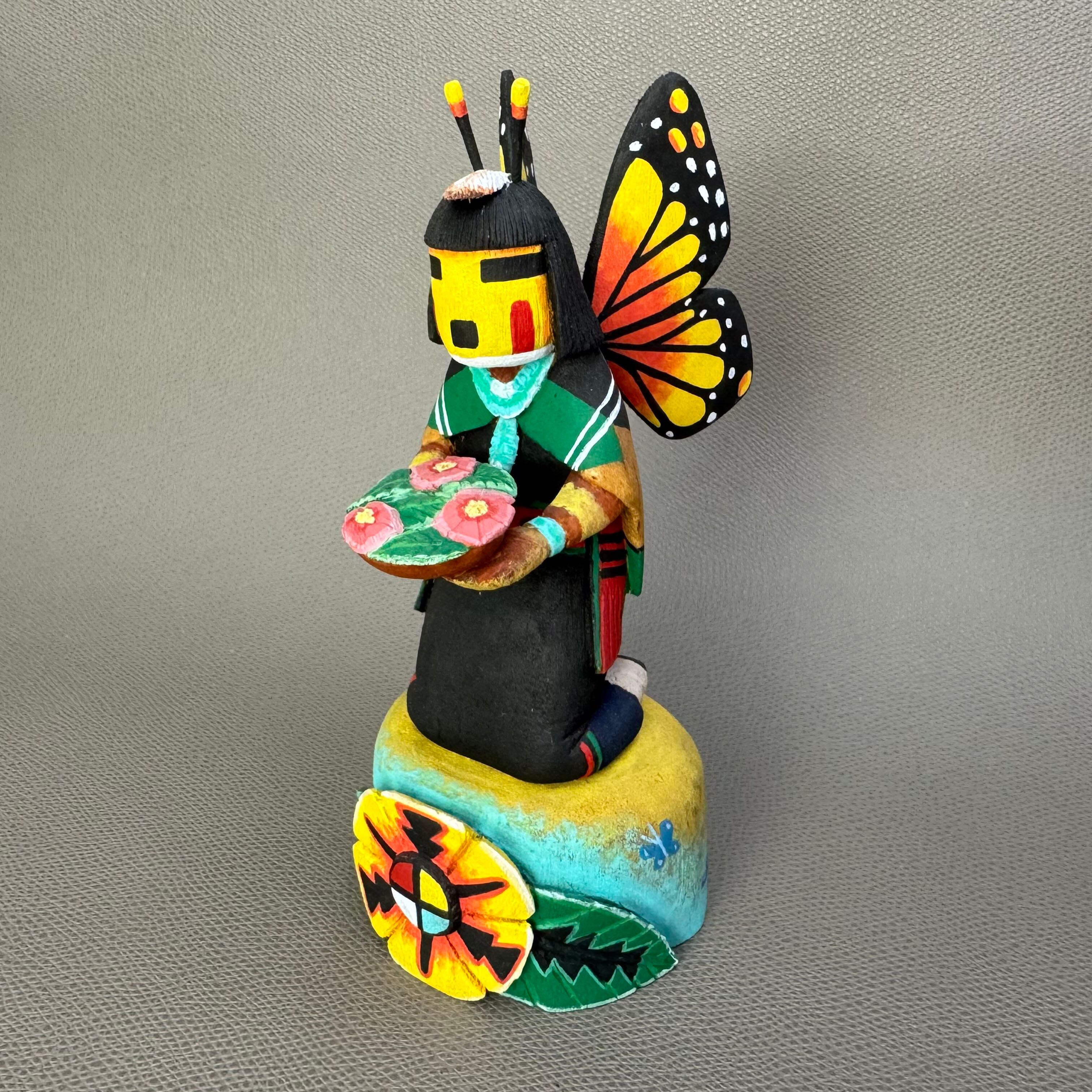 ZUNI(ズニ）族 アーティストBARBARA DEWA作 サンフェイスインレイ