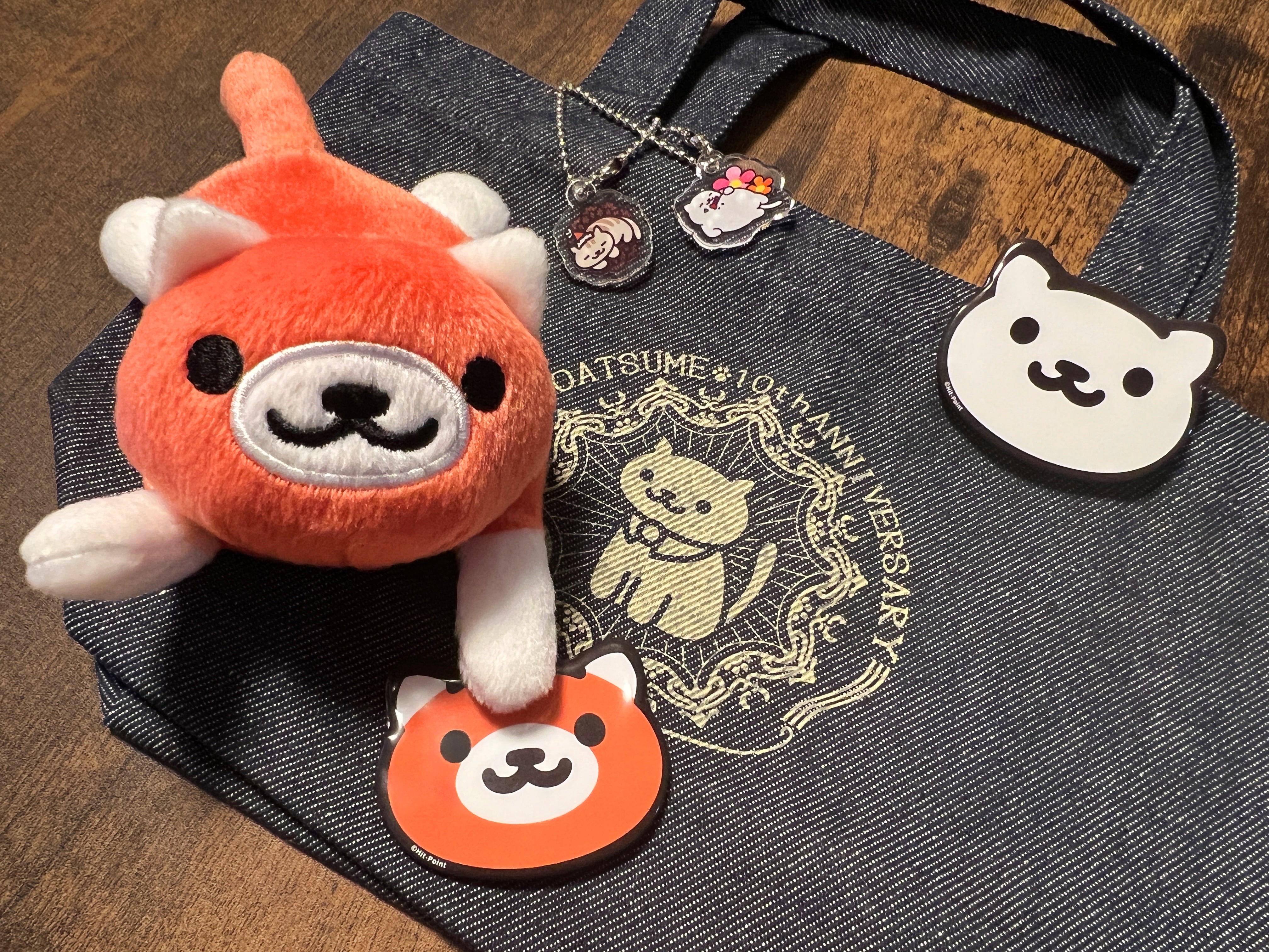 コンプリートセットA】ねこあつめ ねこのかお缶バッジ（まんぞくさん